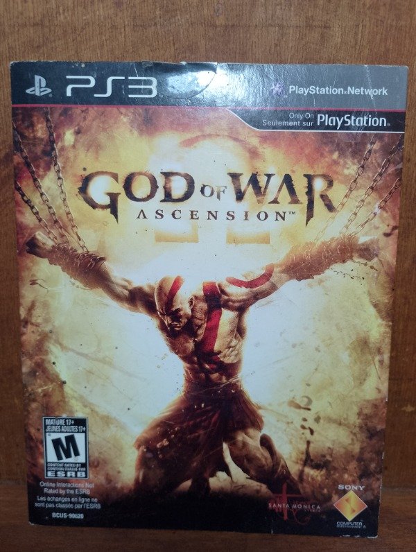 Producto - God of War Ascension (En sobre) - Playstation 3