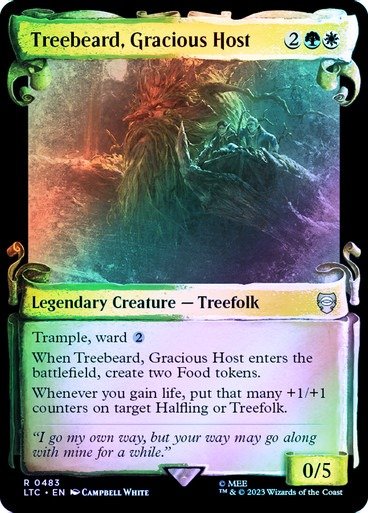 Producto - Treebeard, Gracious Host (Showcase) (Silver Foil)
