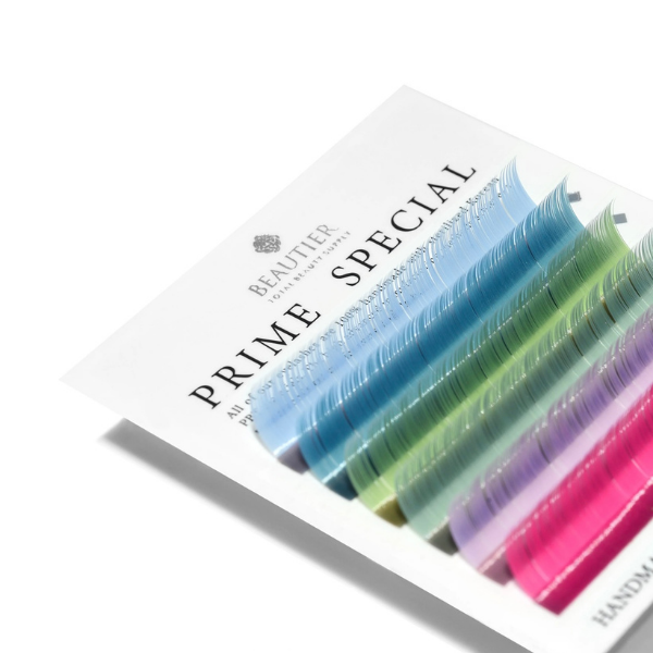 Producto - Extensiones de pestañas color Pastel