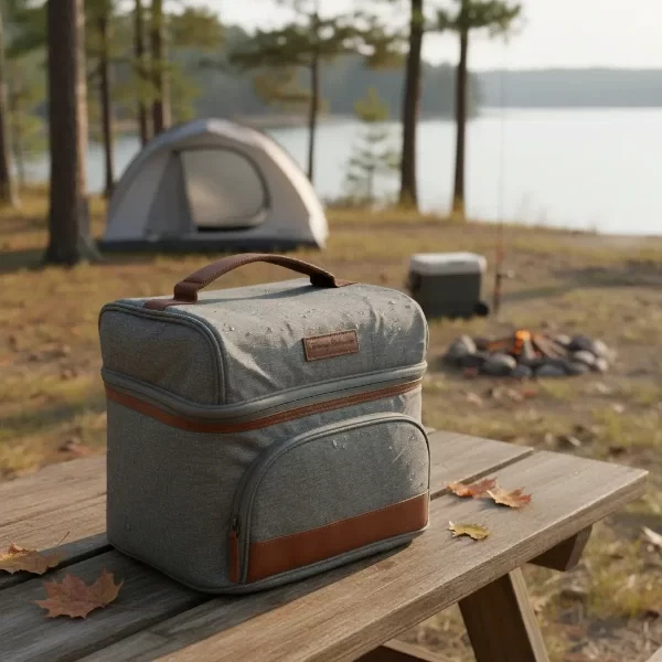 Producto - Lunchera termica Ideal para la escuela Gris