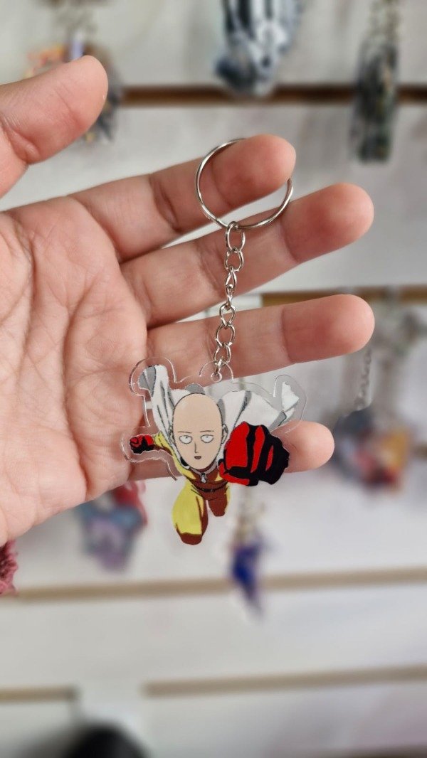 Producto - ONE PUNCH MAN - LLAVERO ACRÍLICO SAITAMA