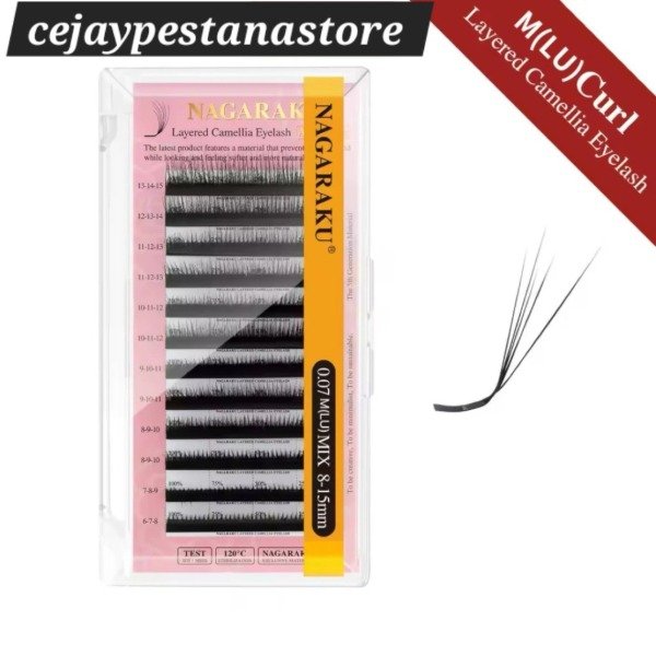 Producto - PESTAÑA NAGARAKU CAMELLIA 0.07 LU (N)