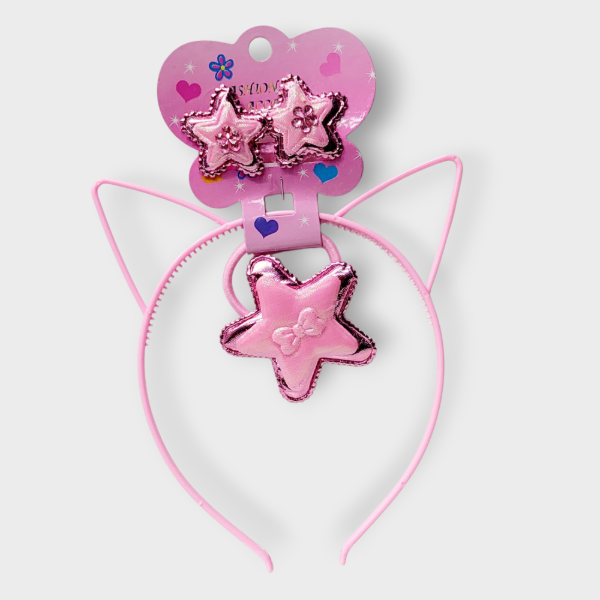 Producto - Set de nena estrella y  vicha gatito