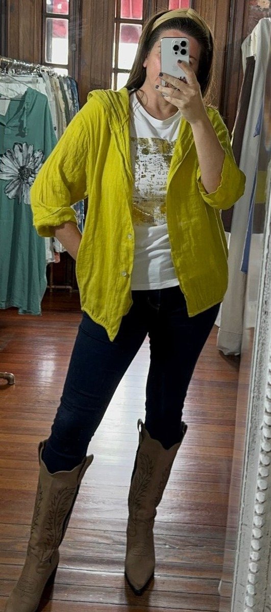 Producto - Campera de lino