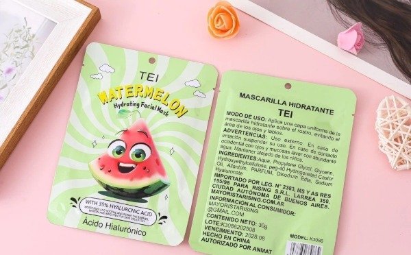 Producto - TEI MASCARILLAS HIDRATANTES FRUTITAS