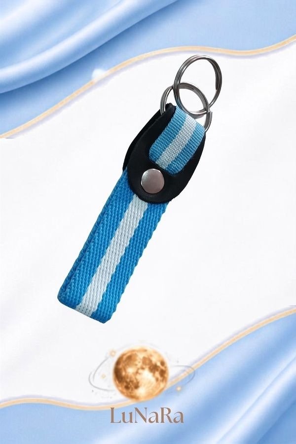 Producto - Llavero / Porta llave Argentina CUERO (9cm)