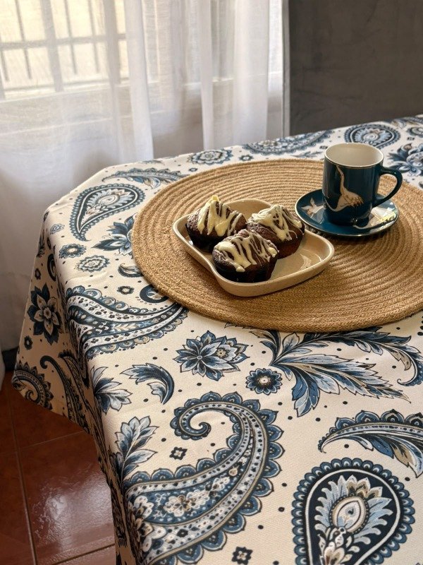 Producto - Mantel Impermeable  "Paisley" - 2.00x1.40 - 1