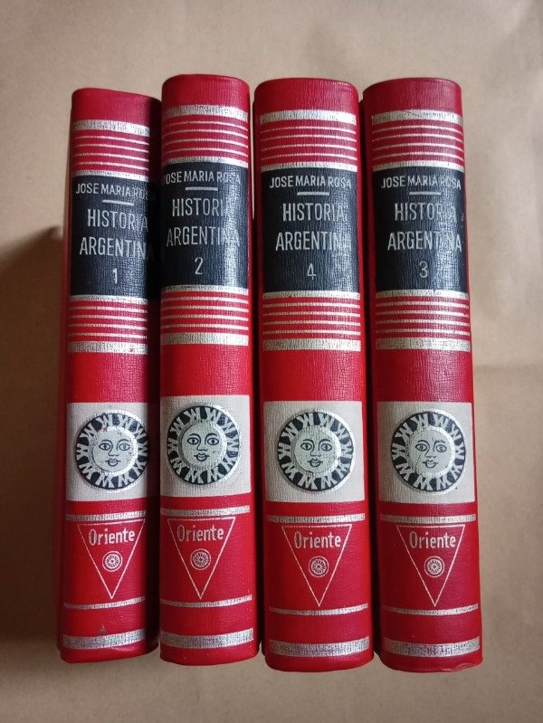 Producto - Historia argentina - José María Rosa - Oriente 1979 - Tapa dura - 12 vols