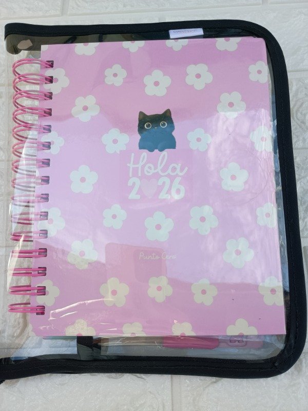 Producto - Porta Agenda Cristal Negro