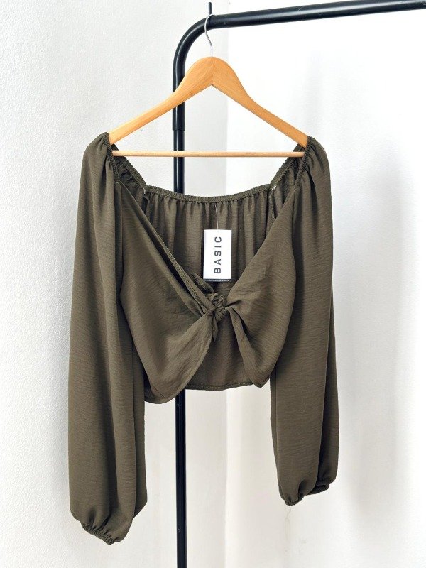 Producto - Blusa Cinthia verde militar