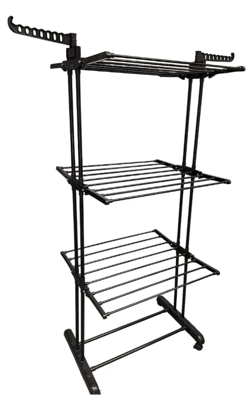 Producto - Tender Vertical 3 Niveles Reforzado Negro