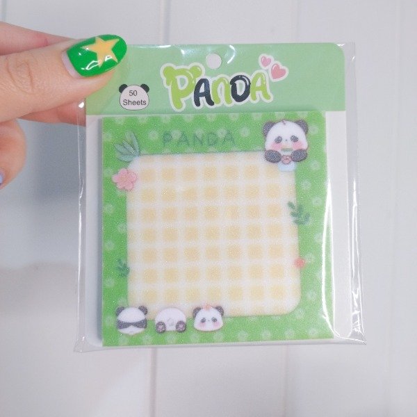 Producto - Notas Adhesivas Panda