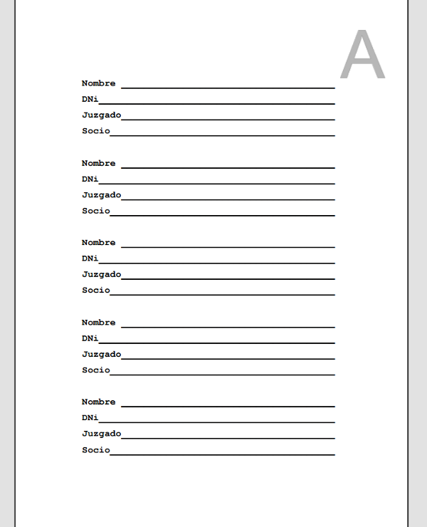 Producto - Agenda abogado