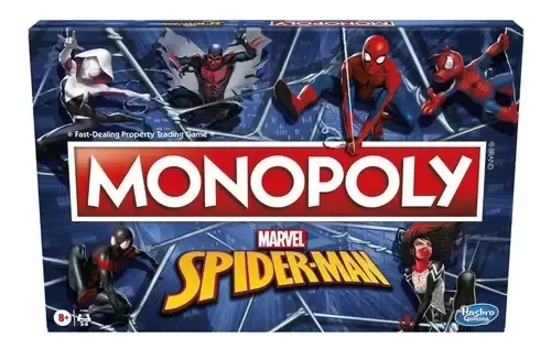 Producto - Monopoly Spiderman Marvel Juego Monopolio Hombre Araña - 1
