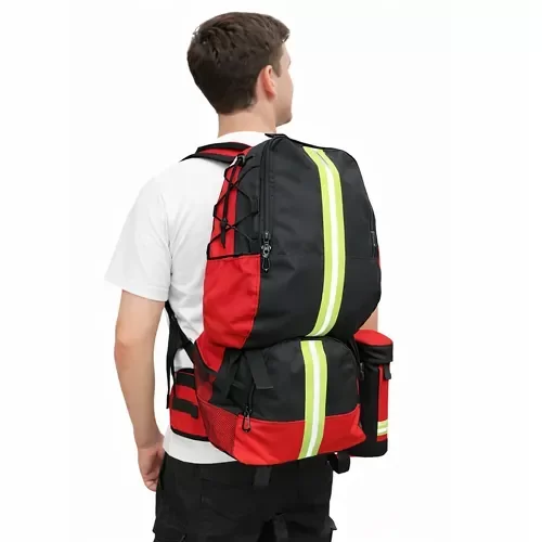 Producto - Mochila Forestal de Campo DayPack Roja