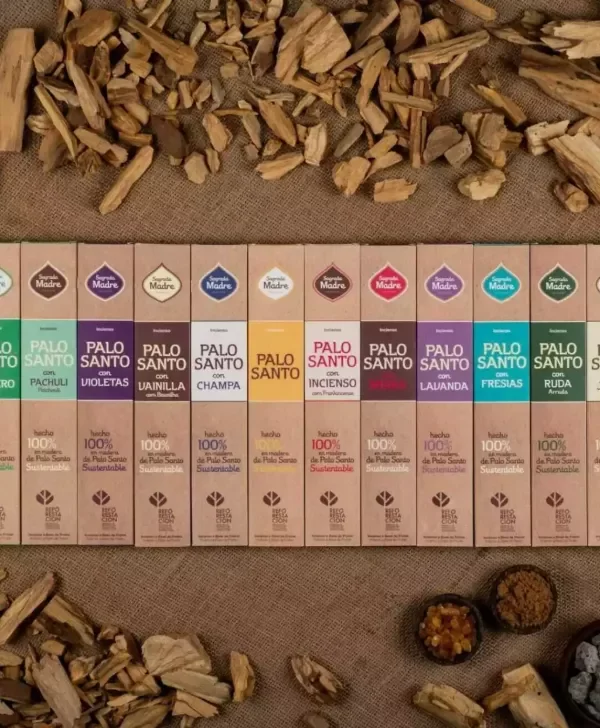 Producto - BULTO SAHUMERIO PALO SANTO X100