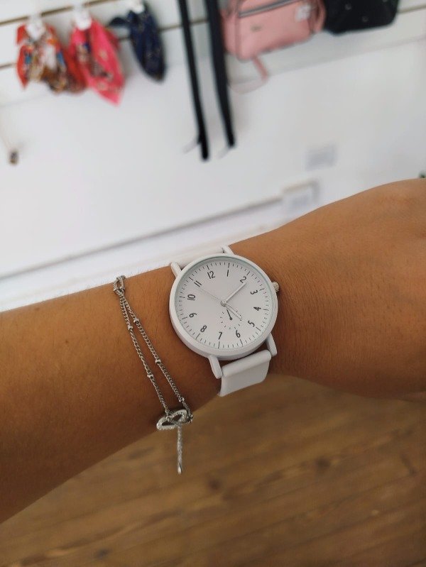 Producto - Reloj white