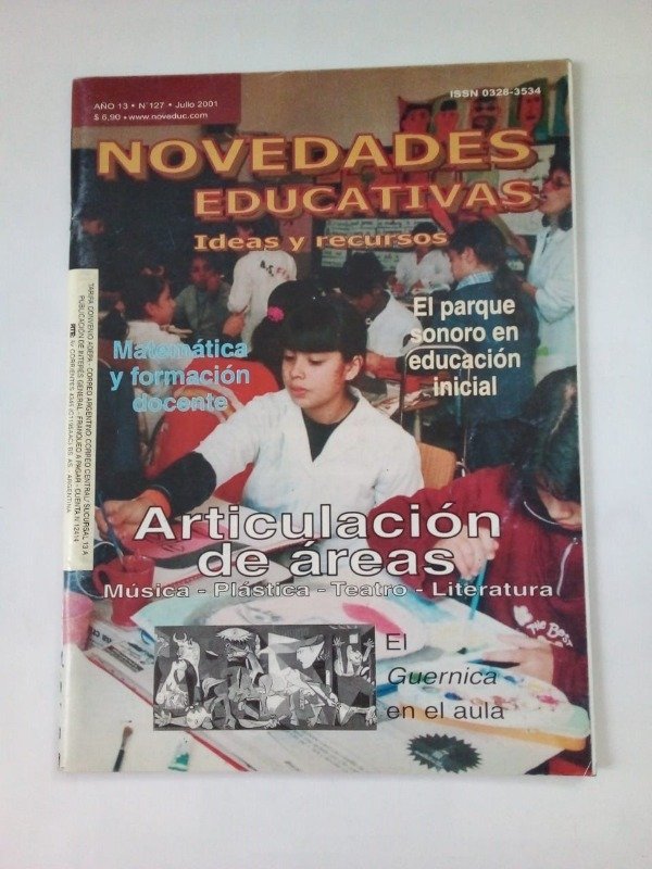 Producto - Novedades educativas #127 - Julio 2001 - Articulación de áreas