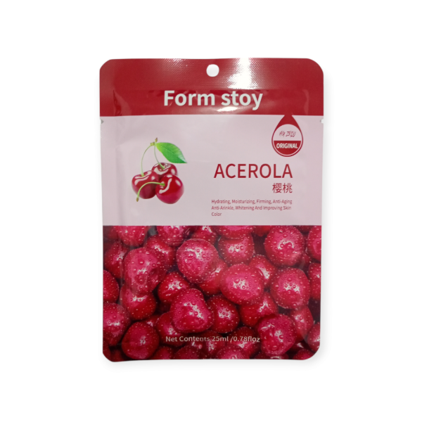 Producto - Mascarilla facial hidratante de cerezas
