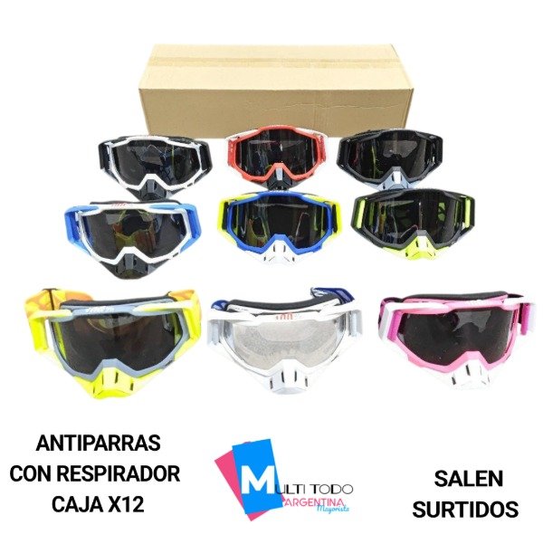 Producto - ANTIPARRAS CON RESPIRADOR X12
