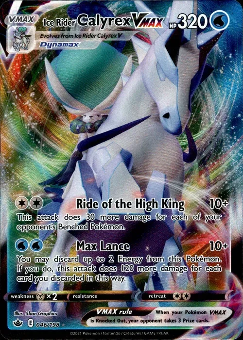 Producto - Ice Rider Calyrex VMAX - 046/198 - Chilling Reign
