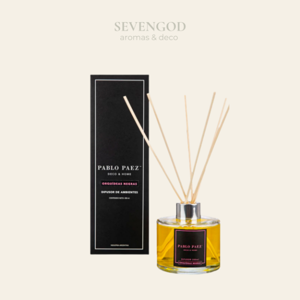 Producto - Difusor 200 ml en caja - Orquideas negras