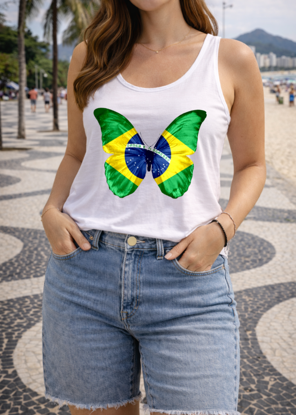 Producto - Musculosa Brasil (Mariposa)