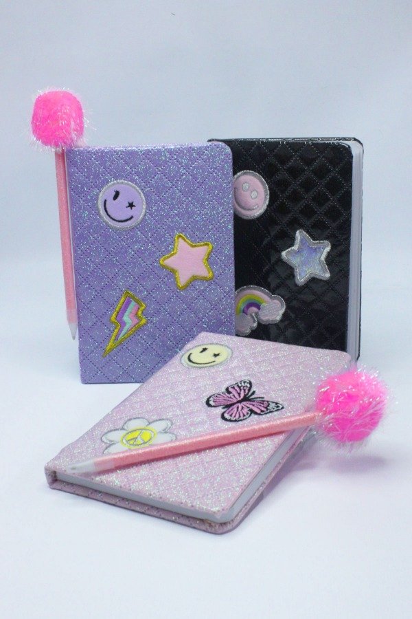 Producto - Cuaderno glam con boligrafo