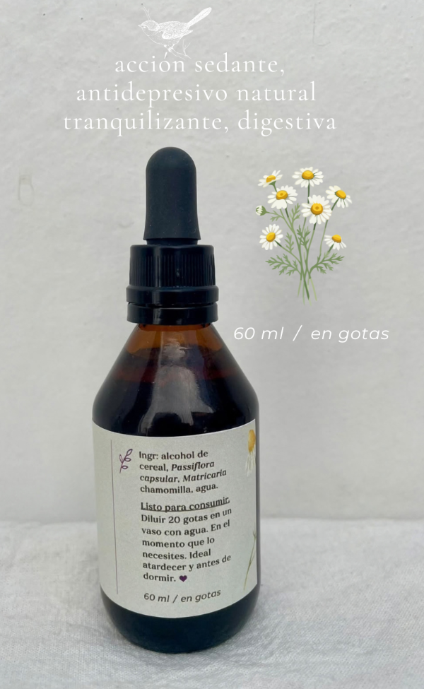 Producto - Tintura madre de pasionaria y manzanilla - 1