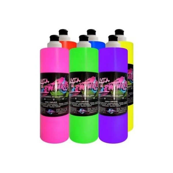 Producto - LLUVIA DE PINTURAS FLUO