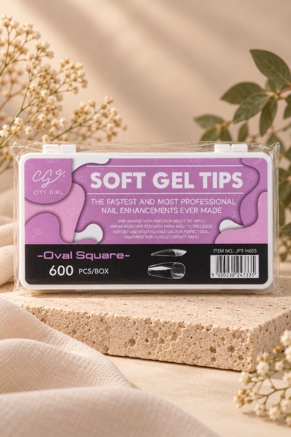 Producto - Soft gel tips oval square X 600