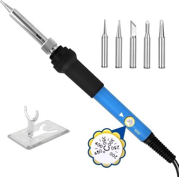Producto - SOLDADOR DE ESTAÑO 60w - PUNTAS INTERCAMBIABLES - 1