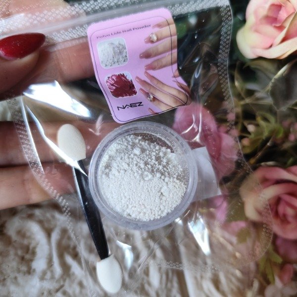 Producto - Polvo "ombre" Báez blanco