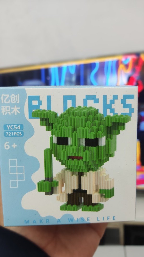 Producto - Rompecabezas Blocks Star Wars Yoda YC54