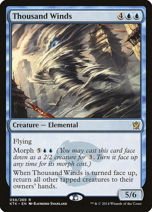 Producto - Thousand Winds #58  Khans of Tarkir