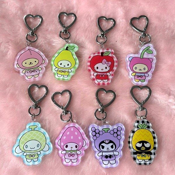 Producto - Llavero Sanrio Frutitas