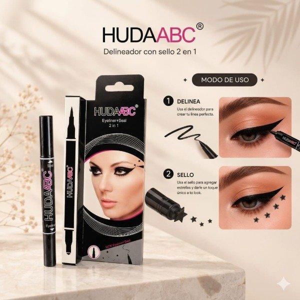 Producto - Delineador en Fibra + Sello -2 en 1