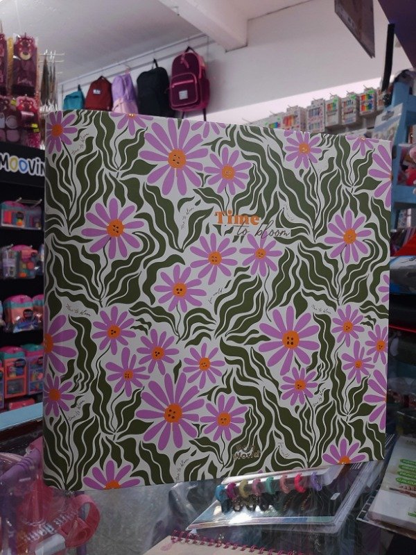 Producto - Carpeta escolar 3x40 Time to Bloom FW n3