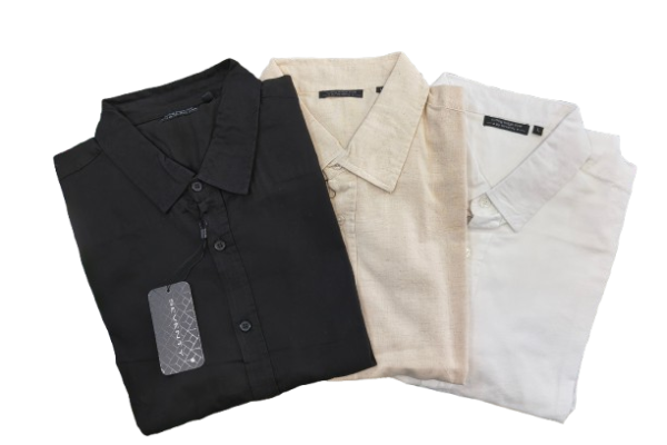 Producto - Camisa de Lino y Algodón M/L Seventy