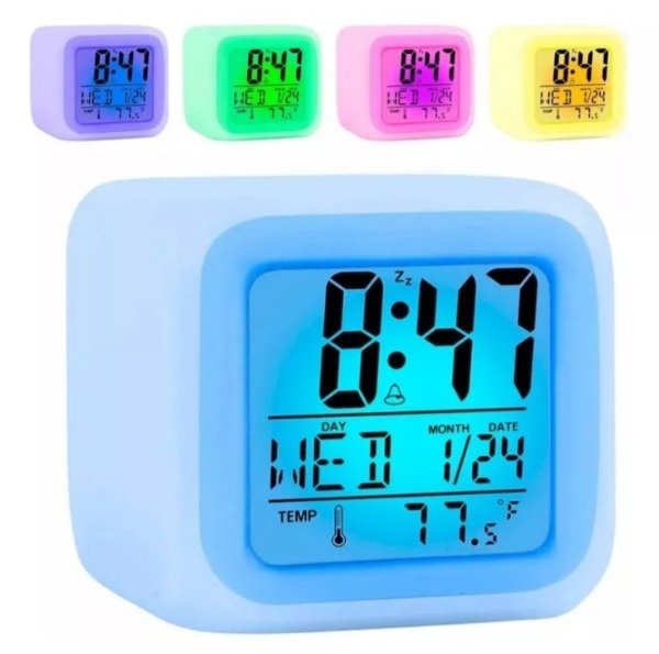 Producto - Reloj despertador digital luminoso