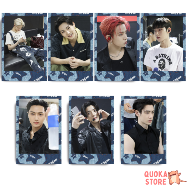 Producto - Polaroids ENHYPEN - Backstage photo WALK THE LINE