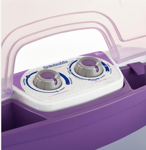 Producto - Lavarropas Columbia semiautomático 10kg con bomba de desagote - 3