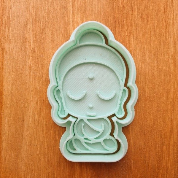 Producto - Cortante + stamp Princesas BUDA BEBE