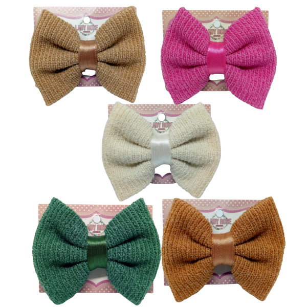 Producto - Moño mediano lanilla cod. R040