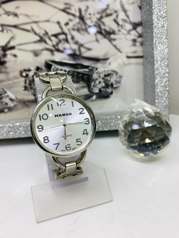 Producto - RELOJ - MANGO PLATEADO DAMA