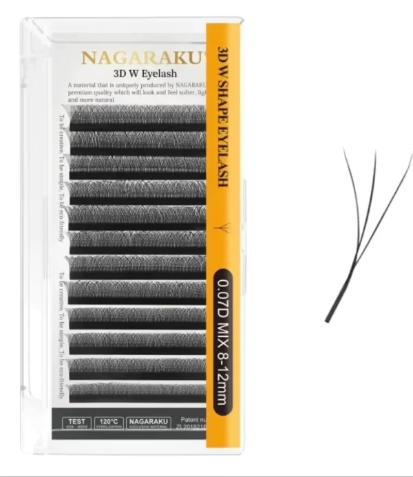 Producto - Pestañas tecnologicas 3D 0.07D mix 8-15 mm