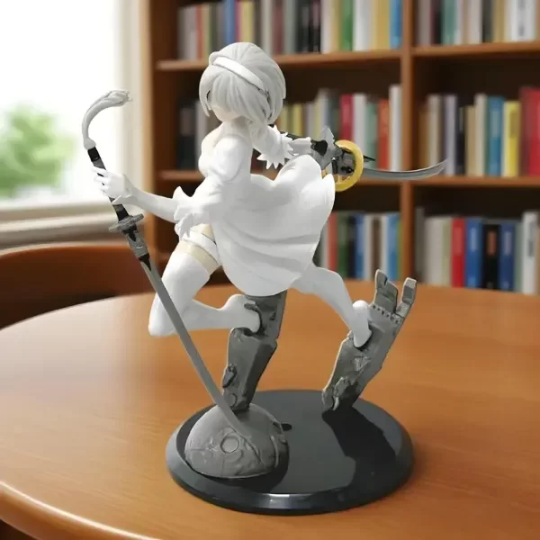 Producto - Figura NieR Automata 2B Vestido Blanco 20 cm