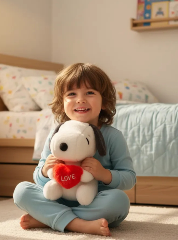 Producto - Kit Snoopy 2 Premium - Peluche, taza, totebag, stickers y llavero - 6