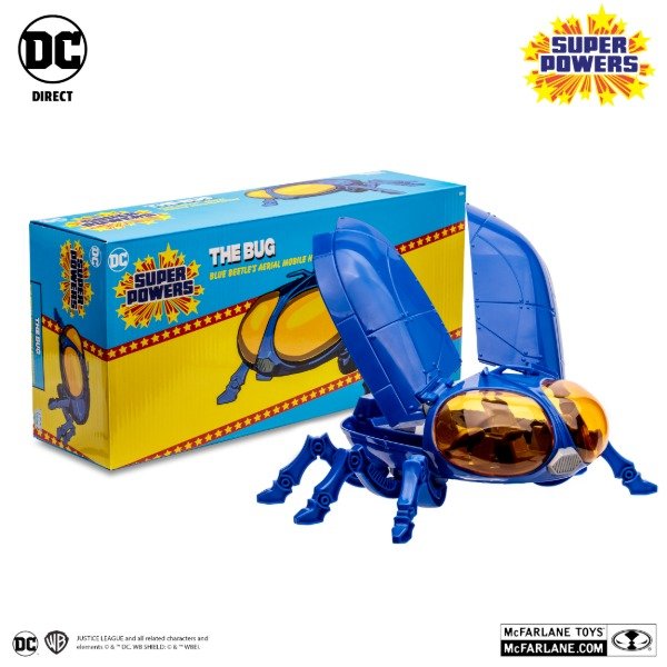 Producto - DC Direct Super Powers The Bug Blue Beetles Aerial Mobile Headquarters