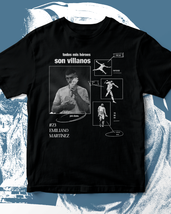 Producto - DIBU MARTINEZ - TODOS MIS HEROES SON VILLANOS